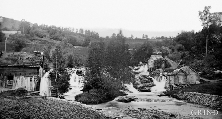 Møllene på Rekve, Voss kring 1890