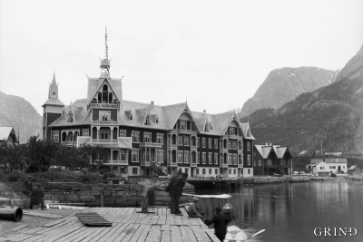 Det andre Hotel Hardanger i Odda vart bygd i 1896