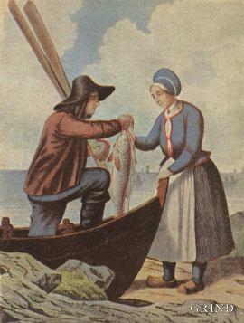 «Havstriler ved Bergen», Chr.Tønsberg, 1852