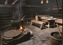Interior from the smokehouse