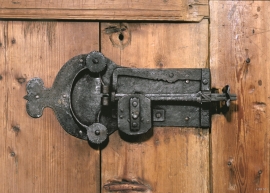 Lock made of iron