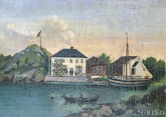 The sloop, “Buch van Raa” in Raune Fjord