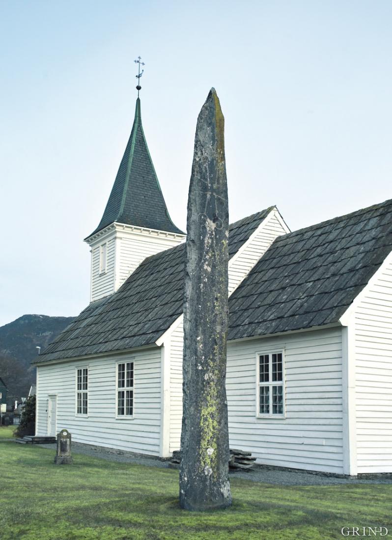 Gjerde church in Etne